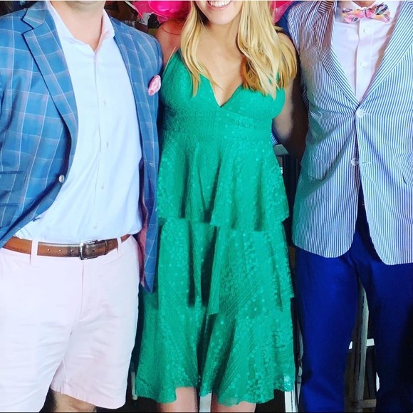 Lulu’s green dress, Size Small, worn once - Picture 2 of 2